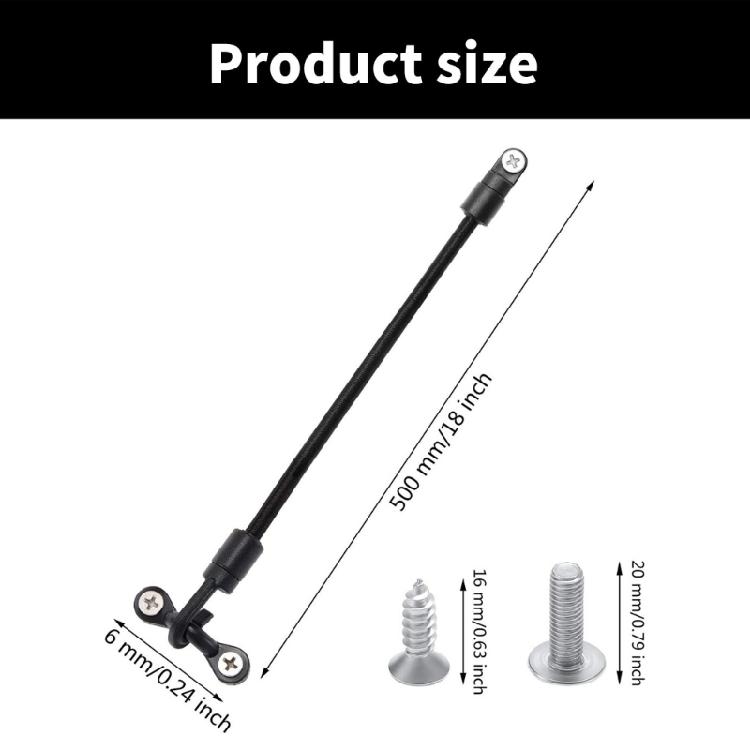 Heavy Type Rod Strap Holder Tie Down Deck Buckles Adjustable Safety Hook for Secure Attachments On Boats and Kayaks