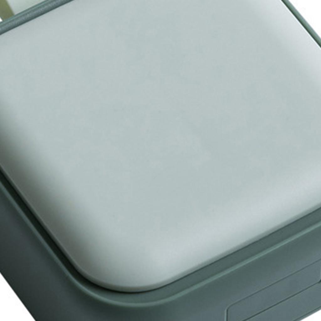 4 Compartments Travel Medicine Organizer Sealed Small Medicine Box Weekly Medicine Case Portable