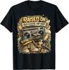 Opgegroeid met Old School Hip Hop Retro Straat 80s 90s Cadeaus T-shirt