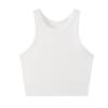 Stylish Elegance Fashion Female Casual Vest White Camisole Undershirt Female Inner 2025 Summer Outside Wear Sleeveless Bottoming Shirt Anti-glare Tops
