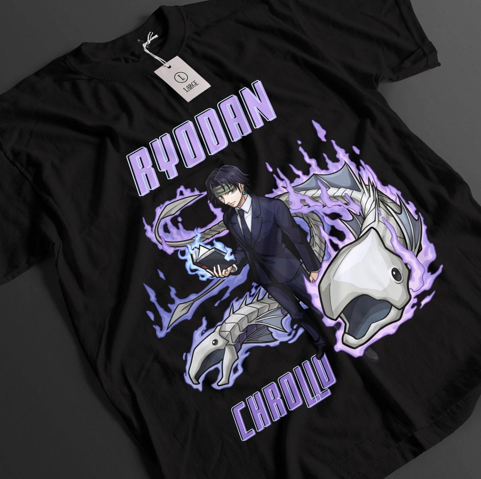 Рубашка Hunter x Hunter Футболка Хролло Призрачная труппа HxH Хисока Аниме Унисекс футболка M