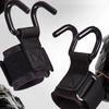 1/2Pcs With Wrist Wraps Weight Lifting Hooks Pull-Ups Power Lifting Gloves Hand-Bar Wrist Strap