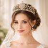 Headpieces Crystal Bridal Tiara Crown Multicolor Wedding Hair Tiara  Wedding Hair Accessories