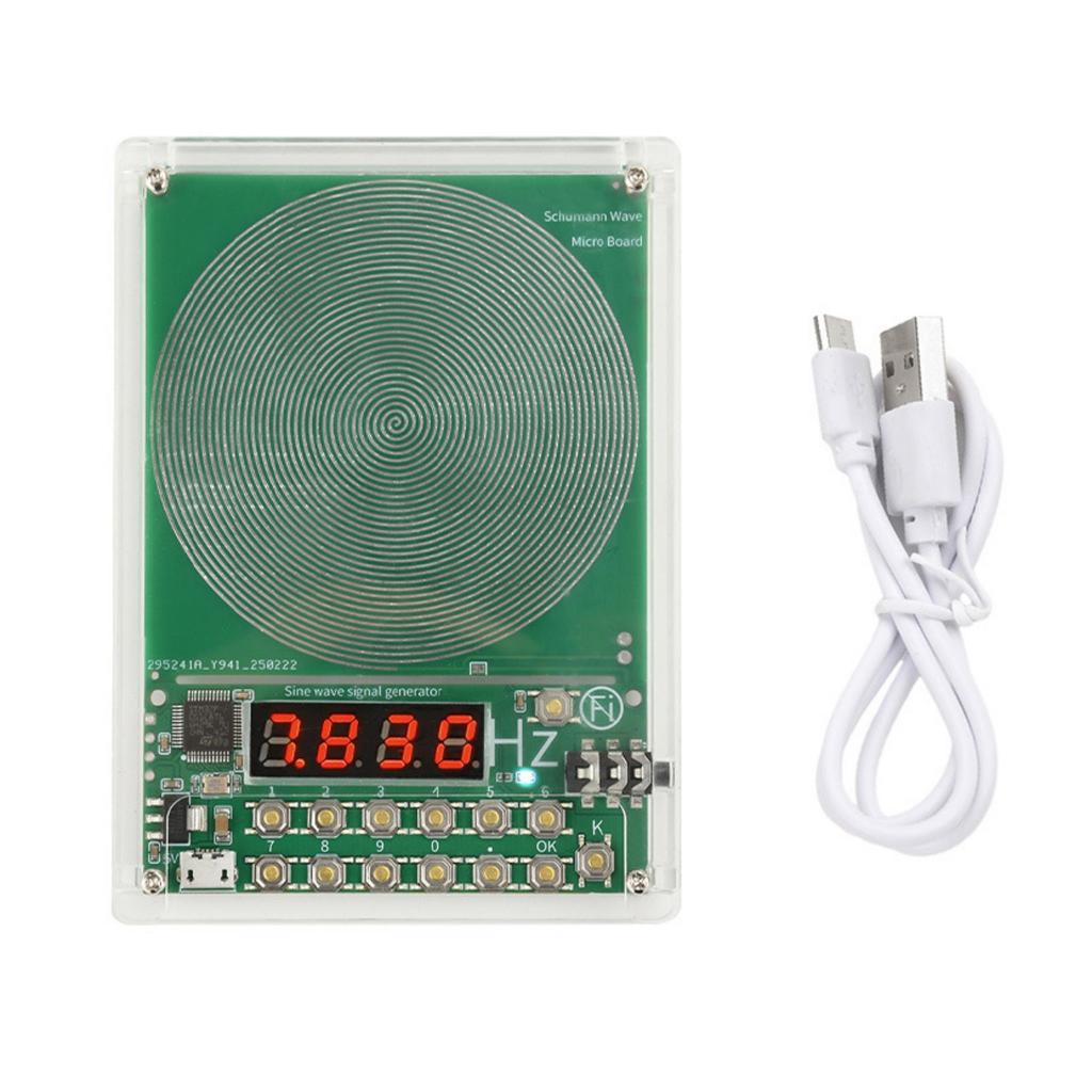 Adjustable Frequency Generator With 7.83Hz Earth Resonances Simulation High Precisions DSP Technology Stable Sine Waves Output