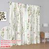 2pcs,2D Plane Printing Popular Curtains Floral Harmony(1) Versatile Polyester (without Rod) Festive Perfect for Bedroom Living