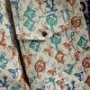Men's Plus Size Retro Floral Long Sleeve Lightweight Jacket