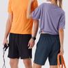 Men's Summer Quick-Dry Athletic Shorts: Breathable, Ice-Feel, Five-Point Length for Running, Fitness, and Basketball.