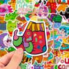 50 Tier Kleine Frische Urlaubs-Cartoon-Aufkleber Ins Kleine Frische Modische Kreative Kinderaufkleber