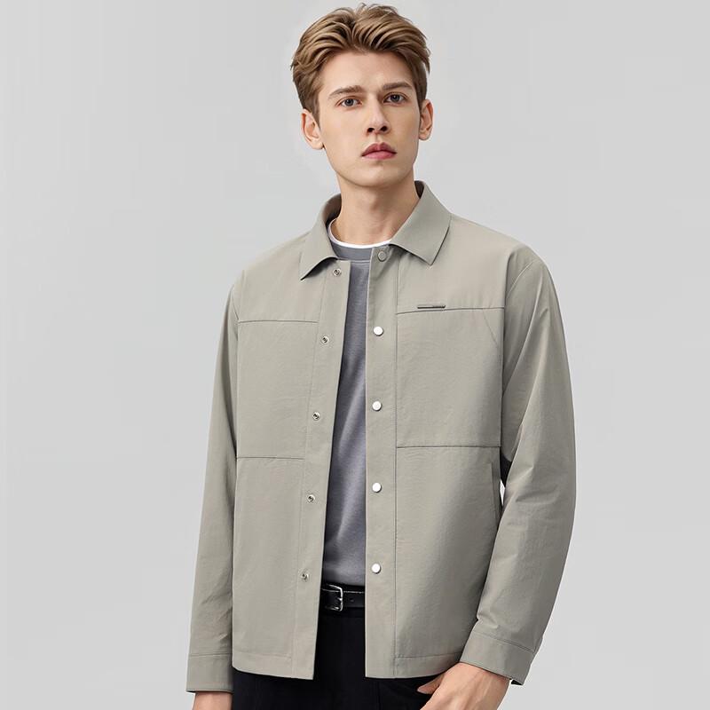 Men's Casual Button Lapel Jacket