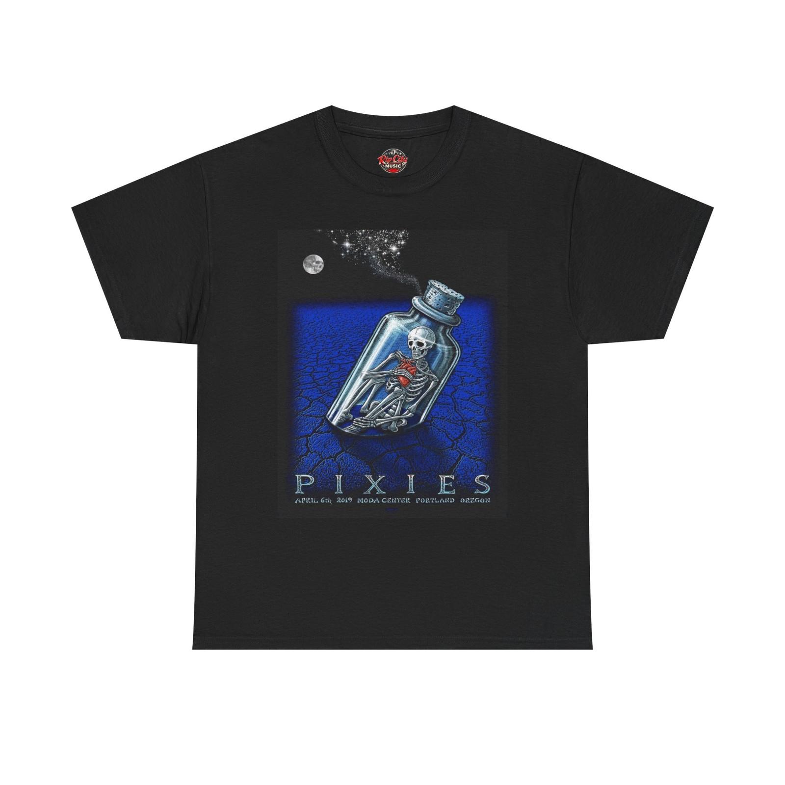Pixies Apr 6 Moda Center Portland Oregon Retro Concert Poster T-Shirt L