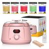 Bolusso Rose Wax Heater - Adjustable Temperature - Homogeneous Rapid Heating - Compact for Home