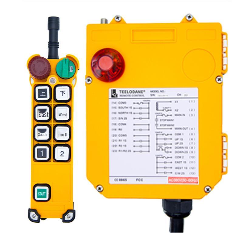Yuding Weikong F24 Series Single Speed Wireless Overhead Crane Hoist Remote Control