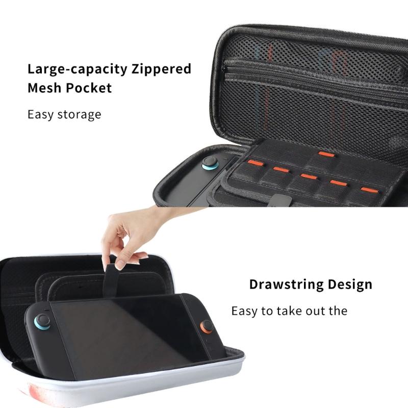 Carrying Case for NS 2 EVA Carrying Case for Game Player Lightweight Waterproof Full Protections