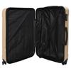 3 Piece Luggage Set Champagne 50 X 31 X 78 Cm ABS Plastic