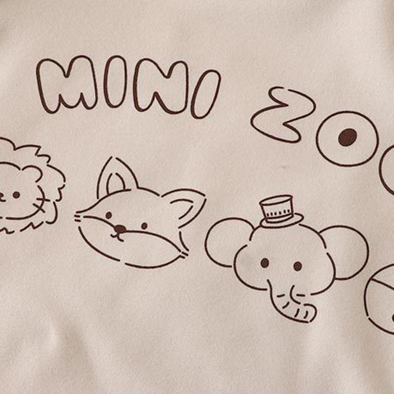 Children's Long Sleeved T-shirt Letter Printed Warm Kids Top