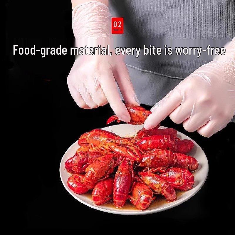 ZISIZ Thickened Disposable TPE Gloves