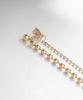 Earrings K10 Ball Chain Front and Back Stud Earrings 40576542 Yellow Gold 00 [Kokoshnik] Women's (100)