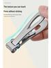 Large Opening Nail Clippers with Auxiliary Magnifying Glass for Elderly & Hard Nail Grooves