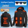 Smart Heated Hooded Jacket – Cold-Proof and Warm Cotton-Padded Windbreaker