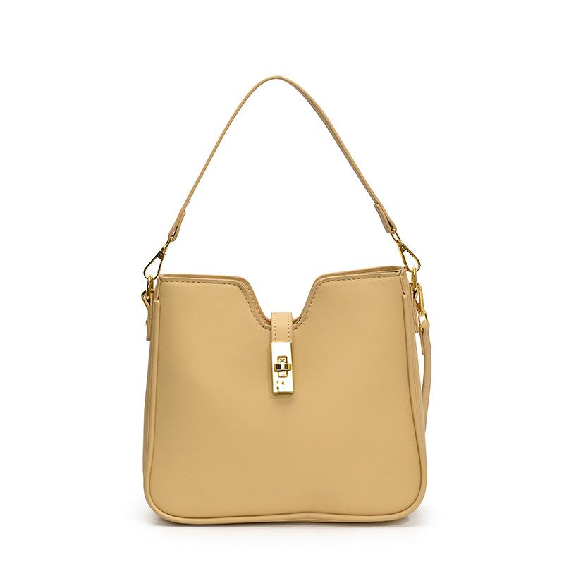 

2025Celinn16 Macaron light luxury high-end shoulder messenger simple women s handbag жёлтый