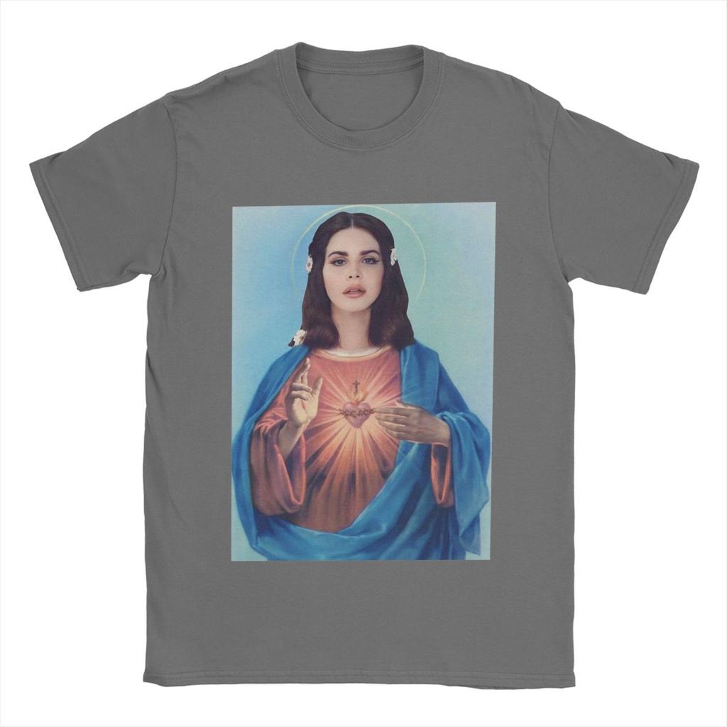 Lana Del Rey Angel Pánská trička Vintage tričko Krátký rukáv Kulatý výstřih Trička 100% bavlna Originální topy