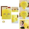 2024 New Lemon Jun Plush Toy Doll Wholesale For Children Cute Cartoon Plush Animal Pillow