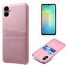 For Samsung Galaxy A06 4G Case Dual Card Slots PU Leather+Hard PC Phone Cover