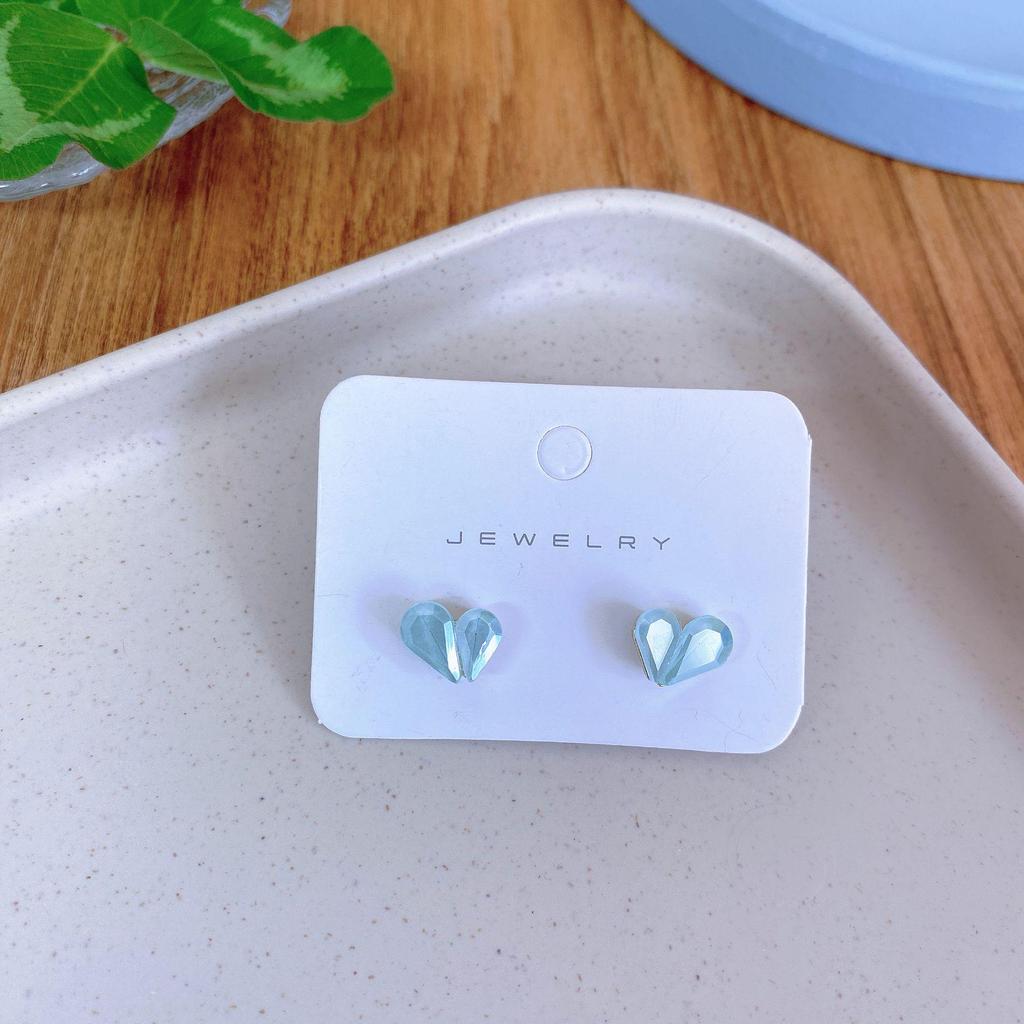 S925 Love Bow Katzenauge Stein Meerjungfrau Anhänger Ohrringe - Süß und Zart