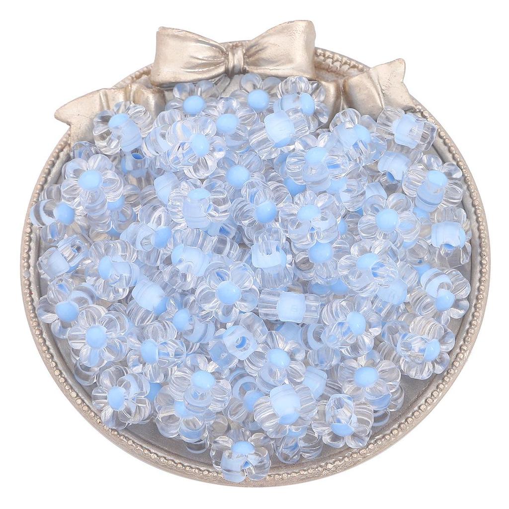 Frosted Acrylic Round Beads for DIY Jewelry and Beading Accessories