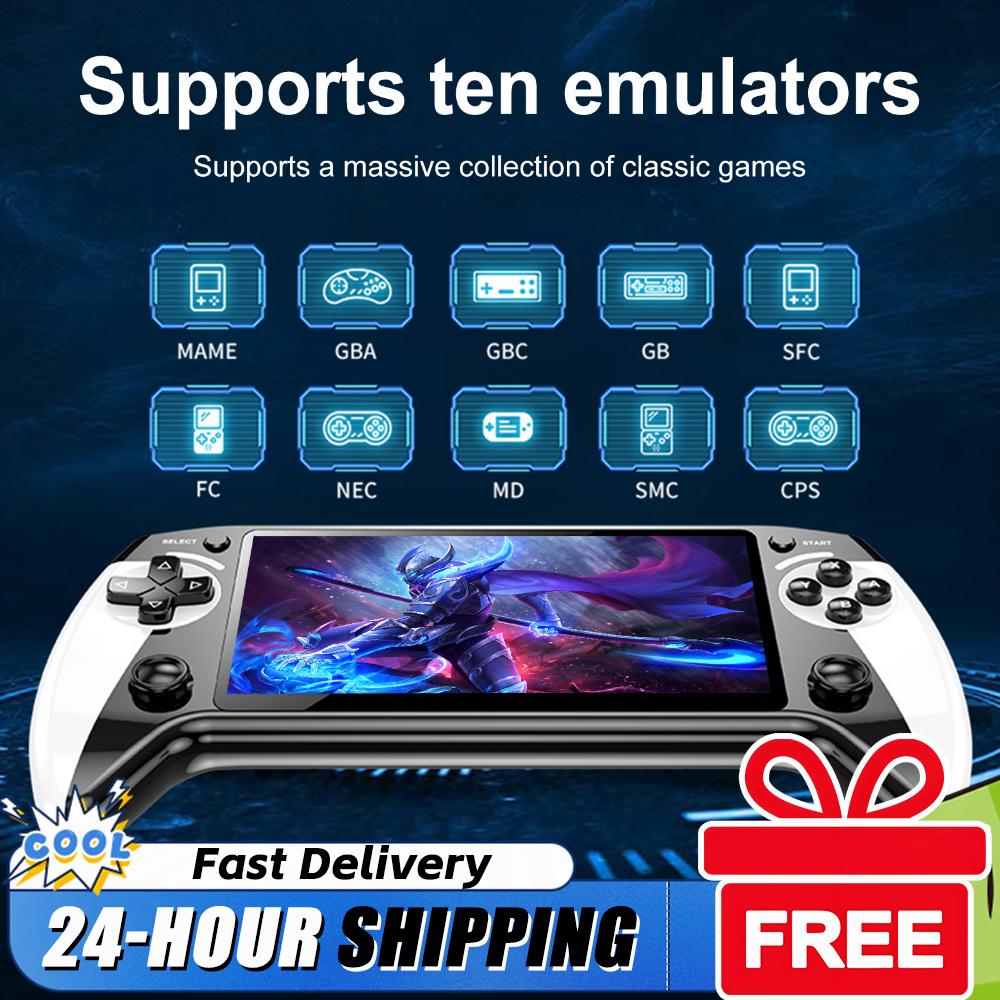 X9 Handheld Game Console 5.5 Inch Screen Retro Gaming Console with 20000+ Classic Games Video Game Player for Kids and Adults
