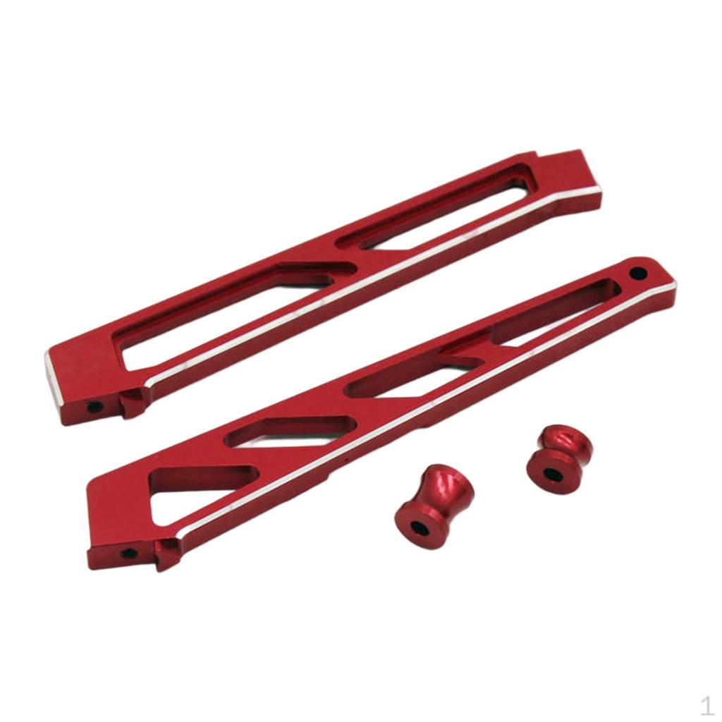 1 paar RC Crawler Car Aluminum Alloy Chassis Front and Rear Support /7 6S Vehicles Buggy Trucks
