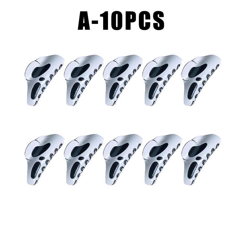 Ghost Face Halloween Claw Clips Spooky Smiley Mask Halloween Hair Accessories 3D Ghost Hair Clips Unique Fun Hair Clips