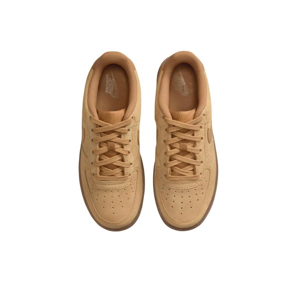 Nike Air Force 1 LV8 GS Wheat Kids Sneakers Brown Gum-Light-Brown HQ7476-700