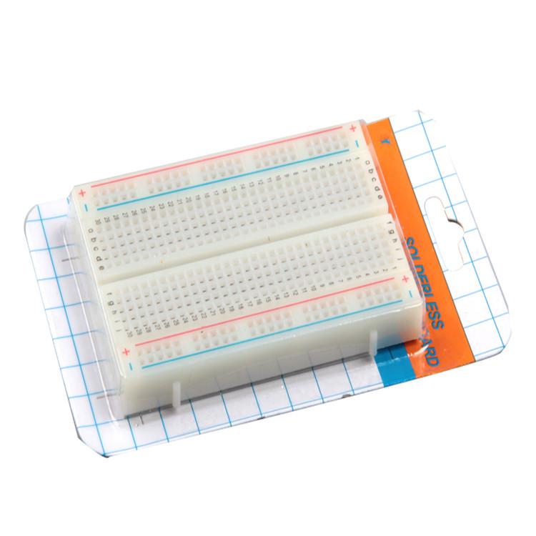 400-Hole Colorful Solderless Breadboard for Experimental Circuit Testing (ZY-60)