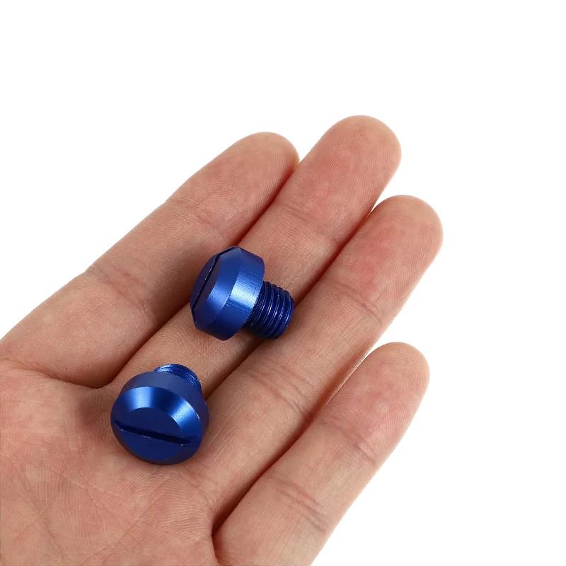 4pcs M10*1.25 CNC Motorcycle Side Mirror Hole Cap For Z125 Z400 Versys 650 FZ-07 MT-07 FZ-09 MT-09 CRF250L CB1000R SV650 KLR 650