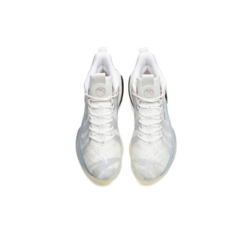 Anta KT7 Pro Nitrogen Technology Low-Top Performance Basketball Shoes Men's Gray White Sneakers 112231101-8