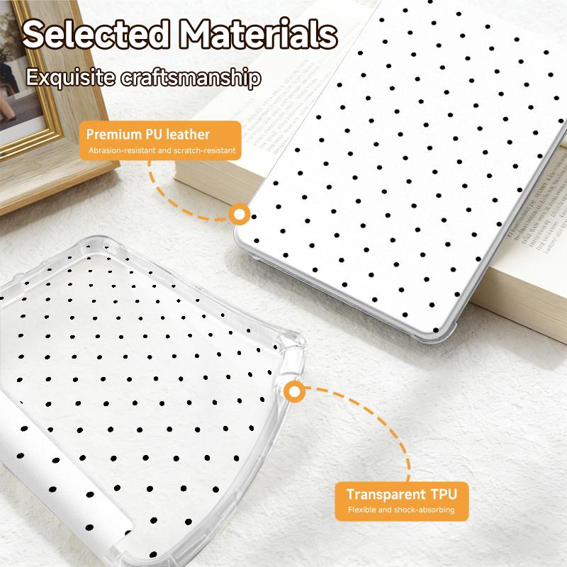 Ultra-thin transparent back cover case for Kindle Paperwhite 5/12,Colorsoft Signature Edition,and Kindle 11th gen e-readers