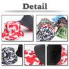 Bucket Camouflage CZ528 [White Fang] Hut, Muster, Digital, Wendbar, Stilvoll, Reise, Herren, Damen, (rot)