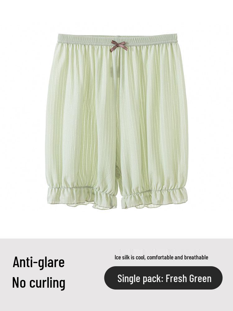 Women s Anti-Exposure Summer Ice Silk Lantern Shorts 2026 XL (130-150 cm)