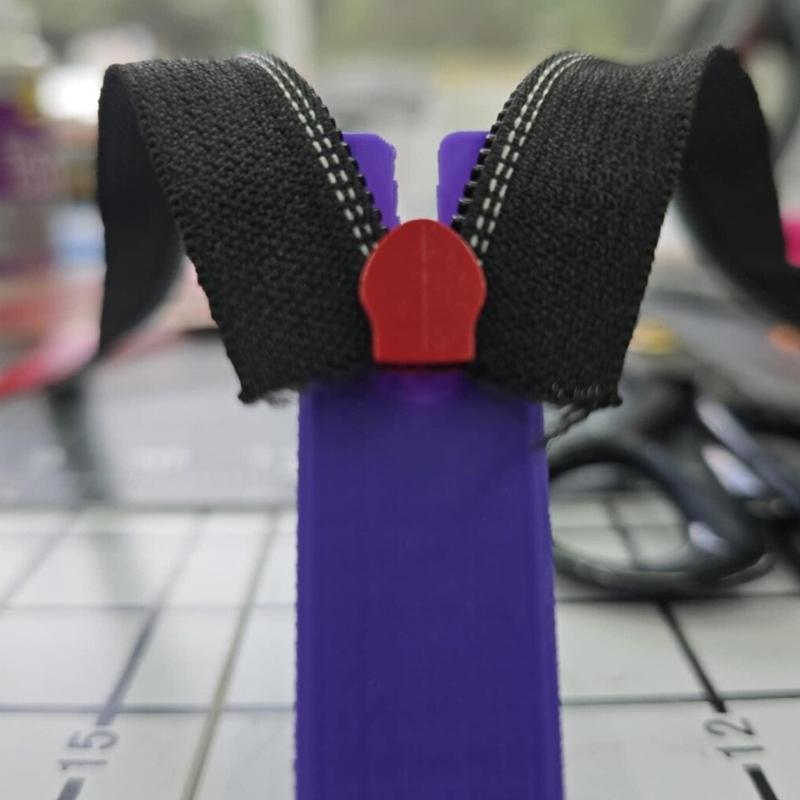 Adjustable Sewing Zippers Secures Zippers For Smooth Stitching Without Slipping