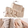 10pcs Exfoliating Soap Bag Natural Sisal Soap Saver Pouch Bag for Shower Reusable Bath Soap Bags with Drawstring Bubble