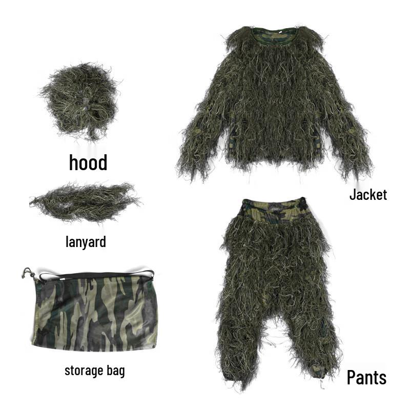 Jungle Camouflage Ghillie Suit