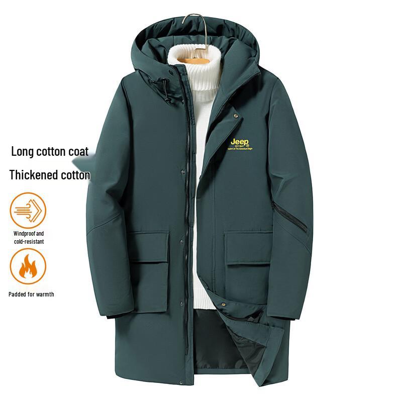 JEEP Men s Thickened Winter Workwear Padded Jacket 4XL