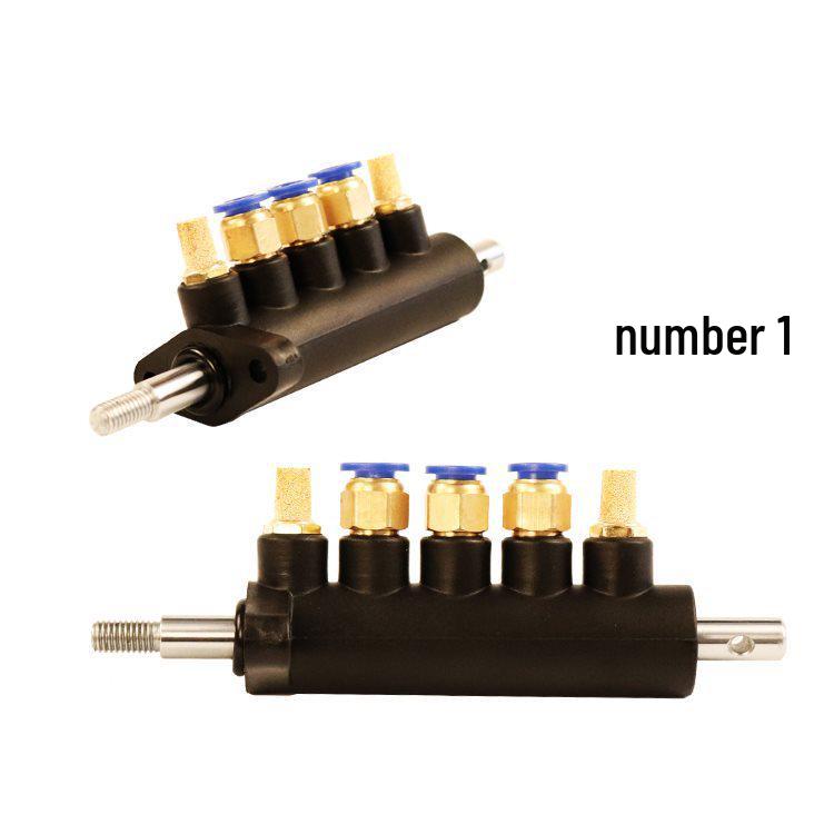 Tire Machine Accessory Kit: Foot Pedal Valve, Five-Way Valve, Lifting Valve, Seat Valve, Cylinder Control Switch, Air Distribution Valve армия зеленый