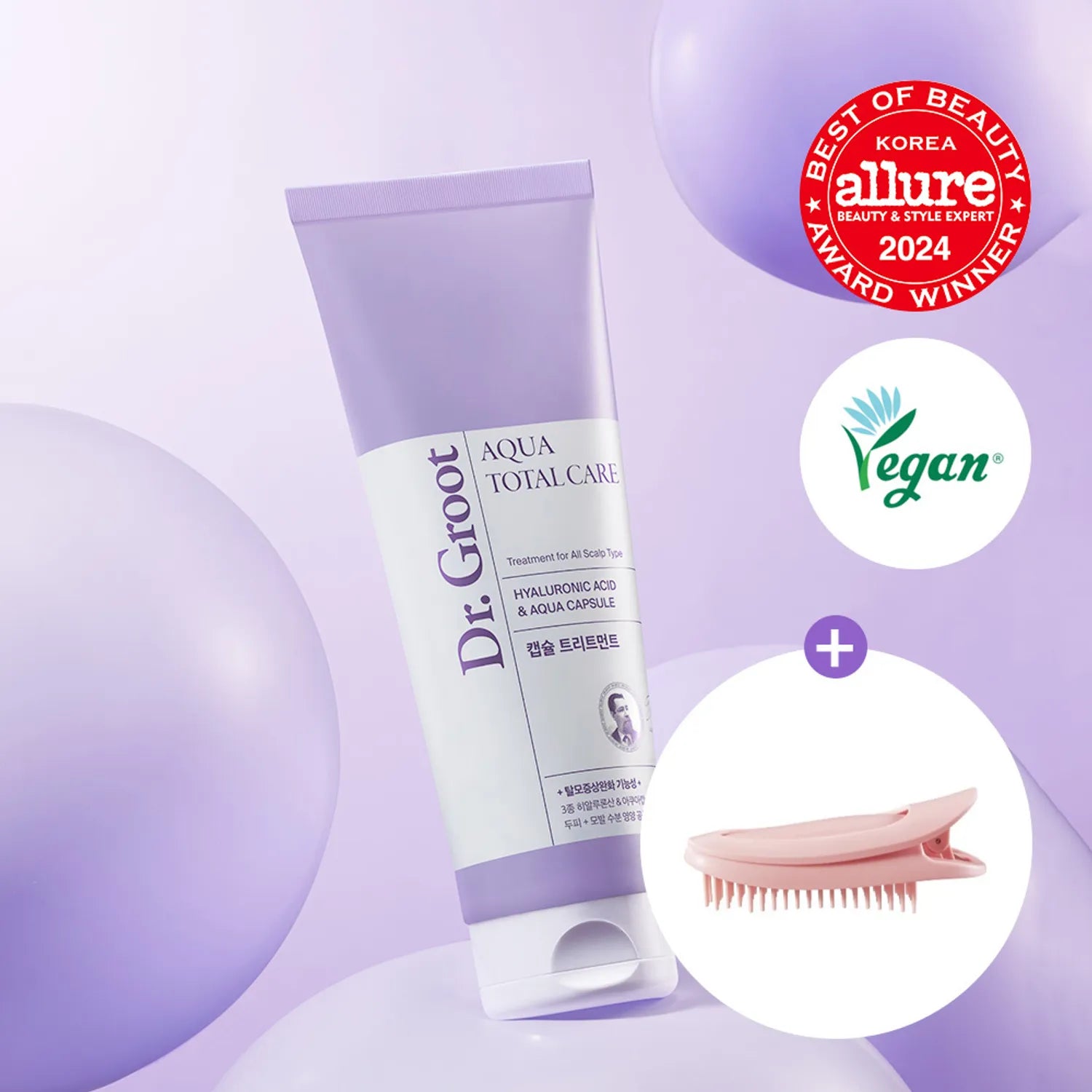 Dr. Groot Aqua Capsule Treatment 200ml Set (+Root Volume Clip) 200ml