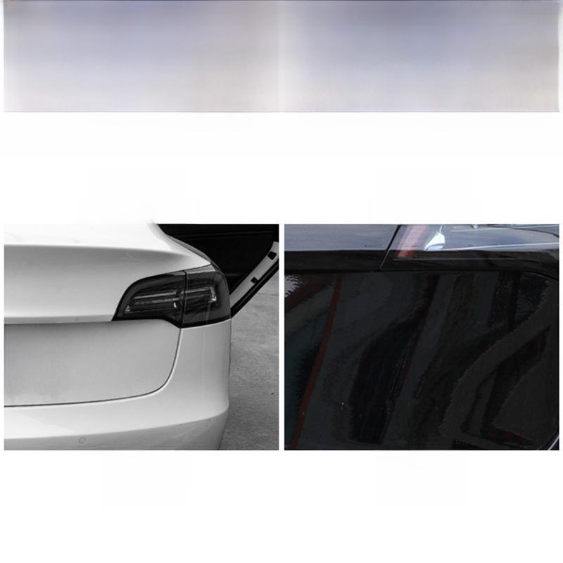 Tesla Model 3/Y/S/X Metal Letter Tail Plaid Label Accessory