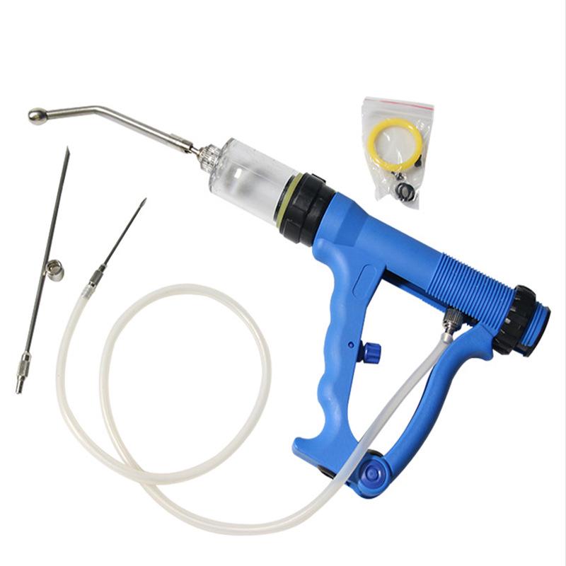 Automatic Drenching Gun: Adjustable Oral Doser for Pigs, Cattle, and Sheep