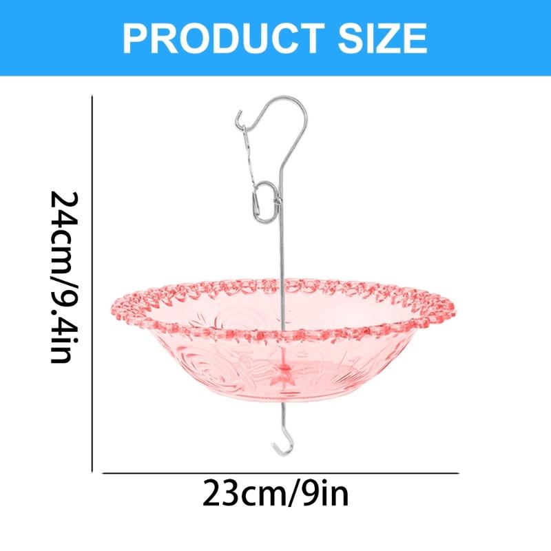 Durability Outdoor Hanging Hummingbirds Feeders Rustproofed Stainless Steel Easy Setups For Balcony