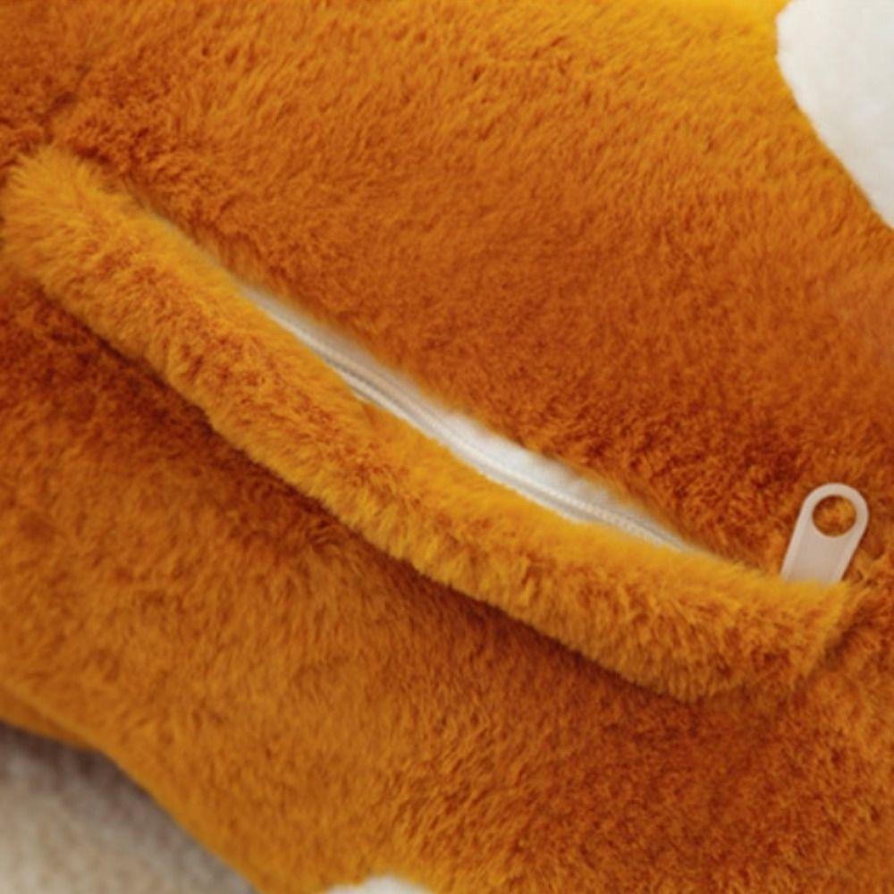 Thick Eyelids Shar Pei Dog Plush Doll Lying Animals Stuffed Toys Birthday Gifts