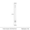 White Steel Diamond Awl 3-4-5-6mm Handmade Leather Hole Punch Tool for DIY Leather Craft and Hand Sewing